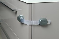 Пластиковый универсальный блокиратор дверцы духовки, холодильника Safety 1 st
