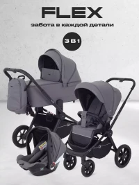 Коляска 3 в 1 Rant Flex 2025