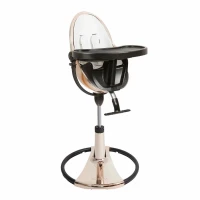 Стульчик Bloom Fresco Chrome rose gold