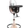 Стульчик Bloom Fresco Chrome rose gold