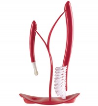  Щетки для мытья бутылочек AngelCare Bottles brushes and drying stand