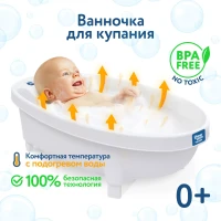 Ванночка Baby Patent с подогревом воды Forever Warm
