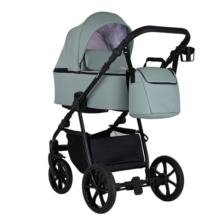 Коляска 2 в 1 Pituso Tossa эко-кожа