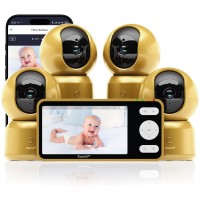 Видеоняня Ramili Baby RV1500X4GOLD, четыре камеры