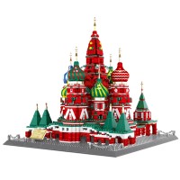 Конструктор Wange, Собор Василия Блаженного, Москва 3213 шт.