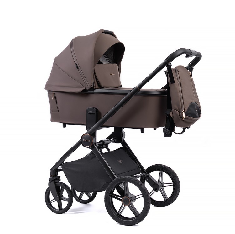 Коляска 2 в 1 Peppy Monaco с регулировкой высоты люльки/прогулочного блока