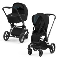 Коляска Cybex Priam IV Matt Black 2в1
