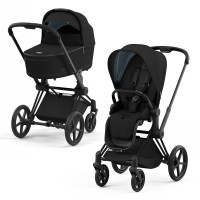 Коляска Cybex Priam IV Matt Black 2 в 1