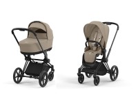 Коляска Cybex Priam IV Matt Black 2в1