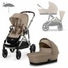 Коляска 2в1 Cybex Gazelle S с корзиной и дождевиком