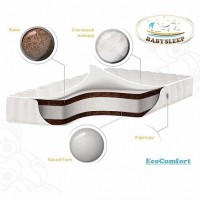 Детский матрас премиум класса BabySleep EcoComfort Cotton
