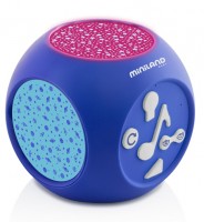 Музыкальный ночник-проектор Miniland Dreamcube синий
