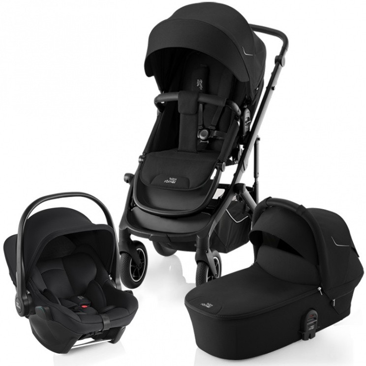 Коляска 3 в 1 Bitax Roemer SMILE 5Z, STYLE + автокресло BABY-SAFE CORE 