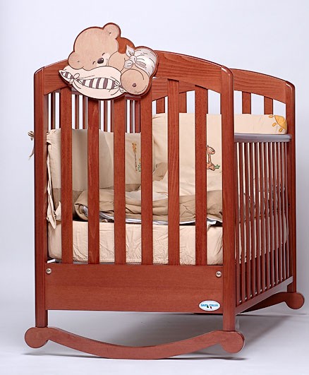 Кроватка-качалка Baby Italia Leo 