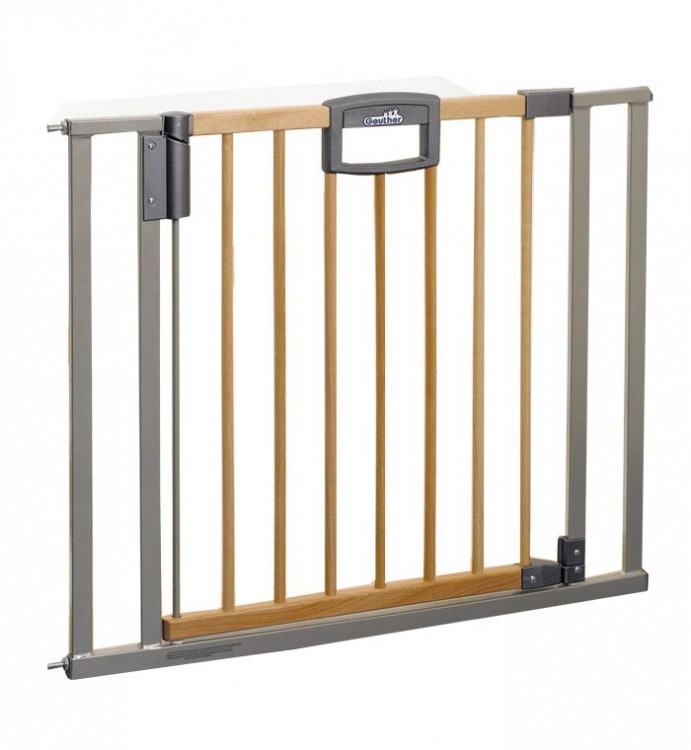 Geuther Ворота безопасности Easy Lock Wood 84,5 - 92,5 см с креплением на лестницу