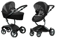 Коляска 2 в 1 Mima Xari 4G Black London Limited Edition (шасси на выбор)