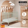 Детская приставная кроватка 120х60 см Micuna Meri