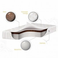 Детский матрас премиум класса BabySleep EcoForm Cotton