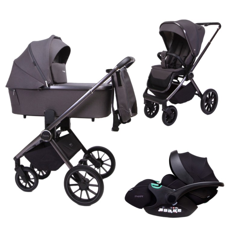 Коляска 3 в 1 Peppy Monaco с автокреслом Verona