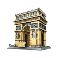 Конструктор Wange Архитектура мира, Франция, Париж, Триумфальная арка, 1399 шт. 